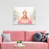 Ganesha Canvas Afdruk (Insitu (Woonkamer))