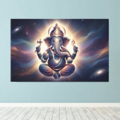Ganesha Canvas Afdruk (Insitu (Houten vloer))