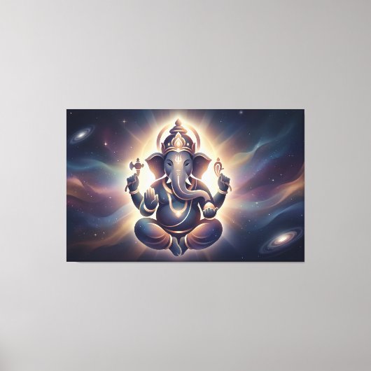Ganesha Canvas Afdruk (Voorkant)