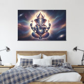 Ganesha Canvas Afdruk (Insitu (Slaapkamer))
