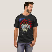 Ganesha-cartoon. T-shirt (Voorkant volledig)