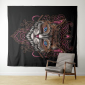 Ganesha Cat Wandkleed (In Situ (horizontaal))