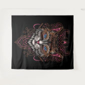 Ganesha Cat Wandkleed (Voorkant (horizontaal))