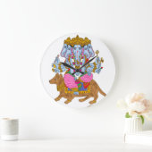 Ganesha Clock & Wall Art for Home Use Grote Klok (Huis)