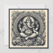 Ganesha Deity Kaart (Voorkant)