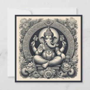 Ganesha Deity Kaart
