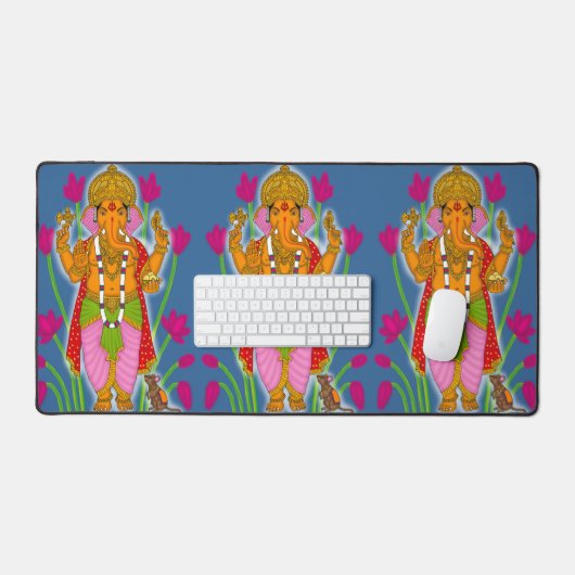 Ganesha Desk Mat (Keyboard & Muis)