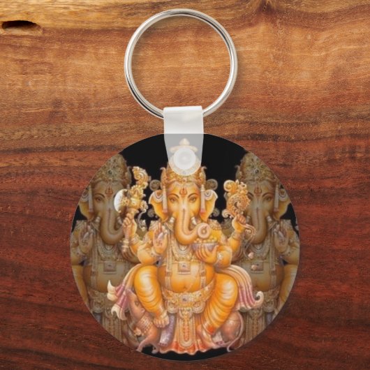 Ganesha - Destruidor de Obstáculos Sleutelhanger (Voorkant)