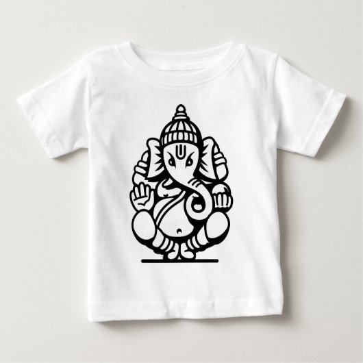 Ganesha Elephant No. 4 (zwart) (Voorkant)