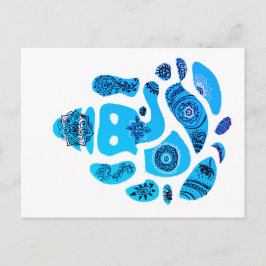 Ganesha Elepnat God Mandala Briefkaart