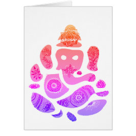 Ganesha Elepnat God Wenskaart