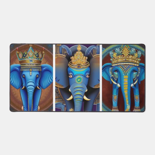 Ganesha, ganesh, ganapati verwijderaar van obstake bureaumat (Voorkant)