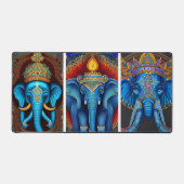 Ganesha, ganesh, ganapati verwijderen van obstakel bureaumat (Voorkant)