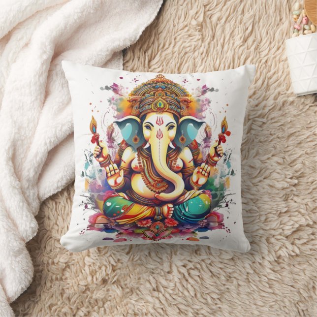Ganesha, ganesh, ganapati verwijderen van obstakel kussen (Deken)