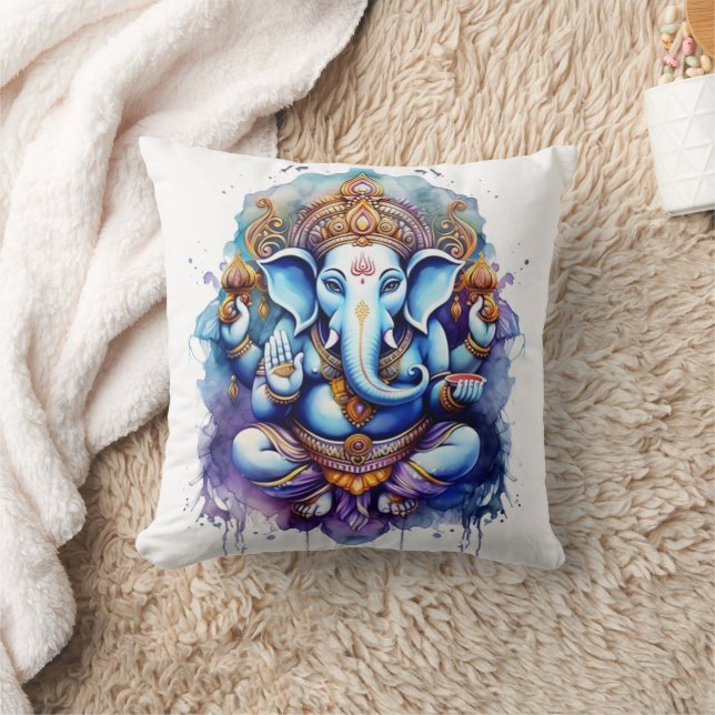 Ganesha, ganesh, ganapati verwijderen van obstakel kussen (Deken)