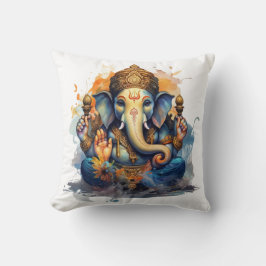 Ganesha, ganesh, ganapati verwijderen van obstakel kussen