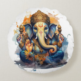 Ganesha, ganesh, ganapati verwijderen van obstakel rond kussen
