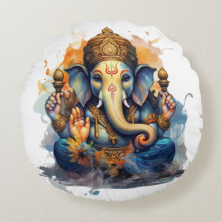 Ganesha, ganesh, ganapati verwijderen van obstakel rond kussen