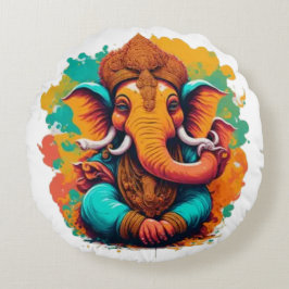 Ganesha, ganesh, ganapati verwijderen van obstakel rond kussen