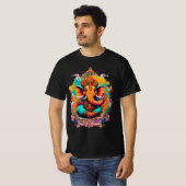 Ganesha, ganesh, ganapati verwijderen van obstakel t-shirt (Voorkant volledig)