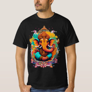 Ganesha, ganesh, ganapati verwijderen van obstakel t-shirt