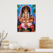 Ganesha God Poster (Keuken)