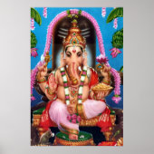 Ganesha God Poster (Voorkant)