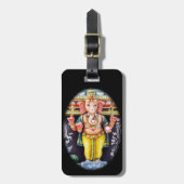 Ganesha God Statue Bagagelabel (Voorkant verticaal)