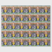 Ganesha God Statue Wrapping paper Cadeaupapier (Vlak)
