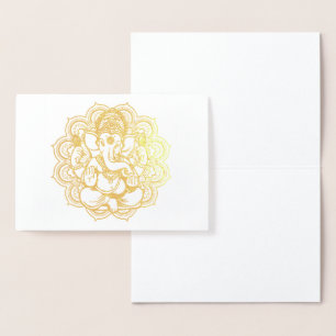 Ganesha Gold Folie Kaarten