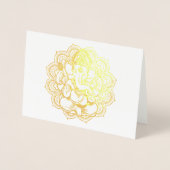 Ganesha Gold Folie Kaarten (Voorkant)