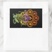 Ganesha Guitar 01 Rechthoekige Sticker (Tas)