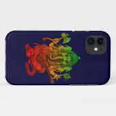 Ganesha Guitar Case-Mate iPhone Case (Achterkant (horizontaal))