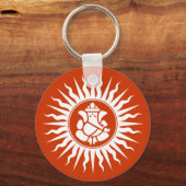 Ganesha Hindu God Sign Sleutelhanger (Voorkant)
