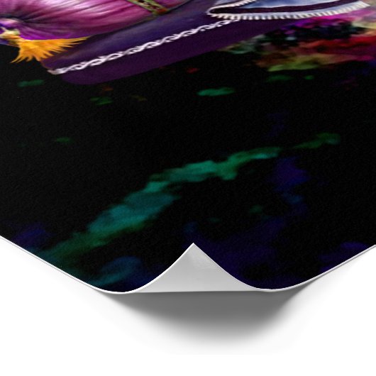 Ganesha in het Poster van de Spirituele hemel (Hoek)