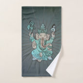 Ganesha india olifant. bad handdoek (Handdoek)