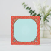 GANESHA Indian God - Uitnodiging Kaart (Staand voorkant)