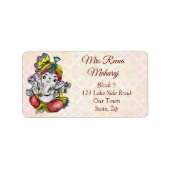 Ganesha Indianlotus patroon Etiket (Voorkant)