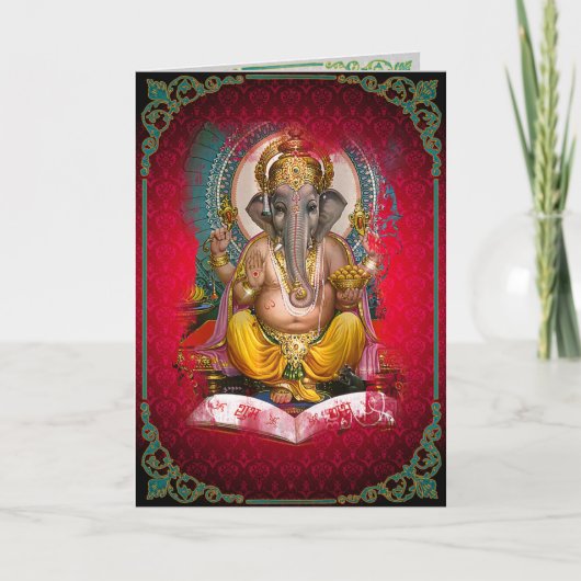GANESHA - Kaart, Groet, Nota Kaart (Voorkant)
