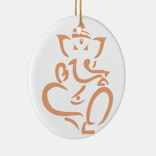 Ganesha Keramisch Ornament (Rechts)