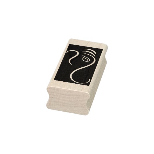 Ganesha kunststempel rubberstempel (Stempel)
