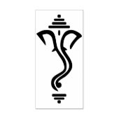 Ganesha kunststempel rubberstempel (Afrduk)