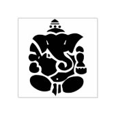 Ganesha kunststempel rubberstempel (Afrduk)