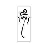 Ganesha kunststempel rubberstempel (Afrduk)