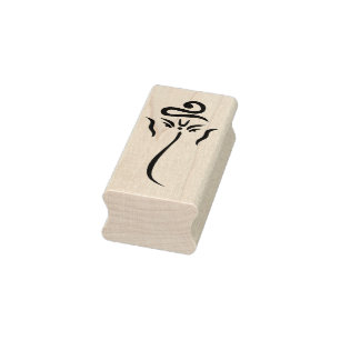 Ganesha kunststempel rubberstempel