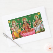 Ganesha, Lakshmi, & Saraswati Stickers (Envelop)