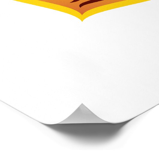 Ganesha Lotus Design Poster (Hoek)