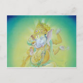 Ganesha Luv Briefkaart (Voorkant)