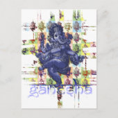 GANESHA | Maak uw eigen achtergrond Briefkaart (Voorkant)