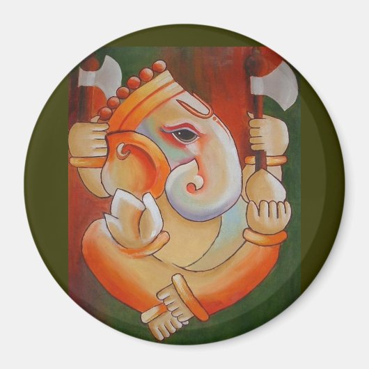 Ganesha magneet -1 (Voorkant)
